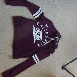 a turtle neck like pullover